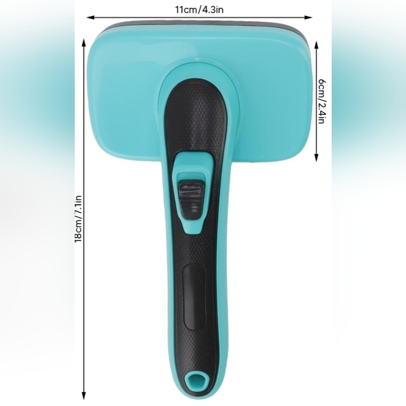 Self Cleaning Slicker Brush For Dogs & Cats. Brand New! - Picture 3 of 14